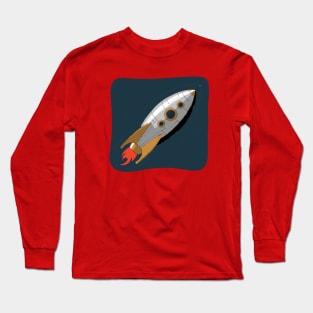 Space Rocket Long Sleeve T-Shirt